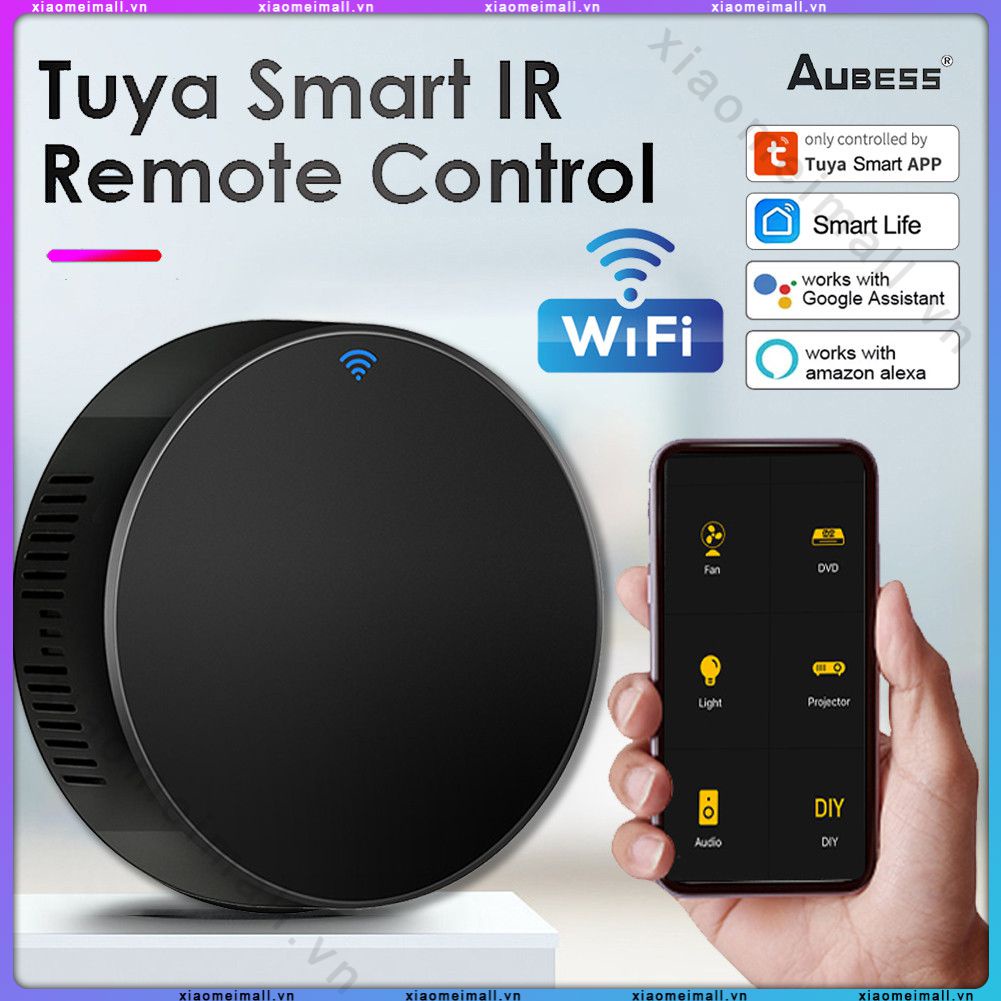 Wifi-Khiển Hồng Ngoại Ir Điều Khiển 2.4Ghz Hỗ Trợ Hồng Ngoại Đa Năng Tuya Wifi Thông Minh Điều Khiển Từ Xa (Xiaomeimall)