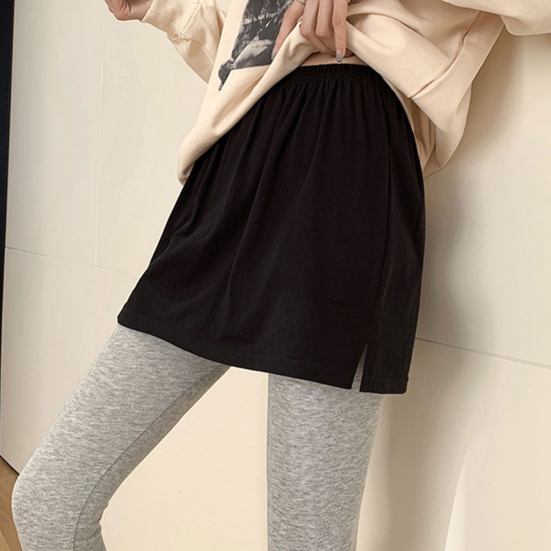 Đơn Giản Áo Hoodie Viền Viền Có Thể Tháo Rời / Dài Nửa Thân Màu Trơn Thời Trang Dưới Đáy / Dưới Viền Đường Viền