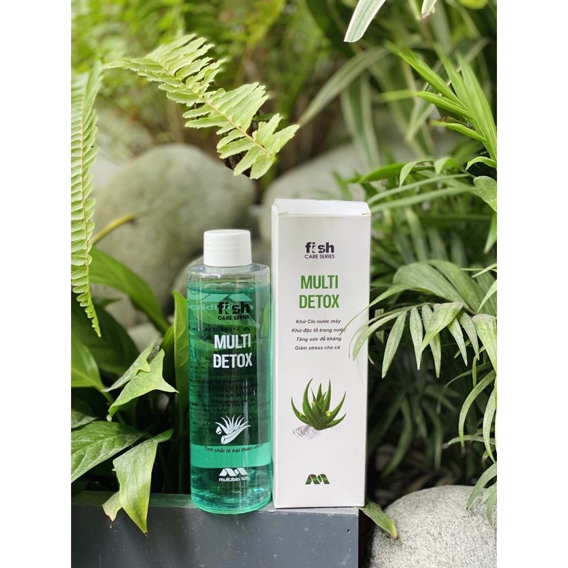 Multi Detox giảm stress khử nước hồ cá cảnh, thuỷ sinh