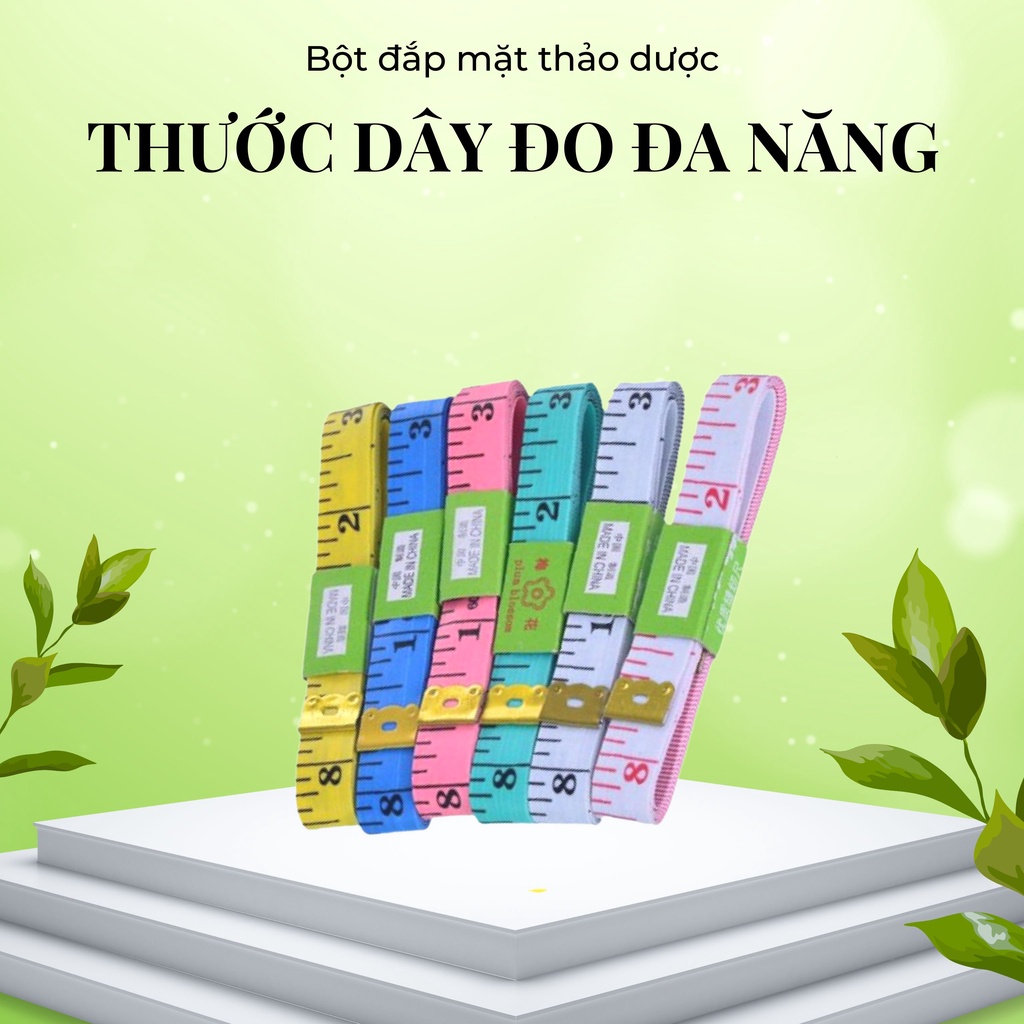 Thước dây đo eo,bụng ,đo chiều cao nhiều màu,thước đo thợ may
