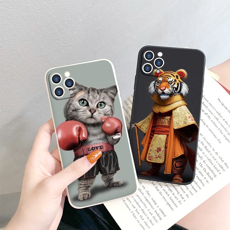 Ốp lưng iphone hình 12 con giáp cực chất dẻo vuông cạnh tuổi Tý Sửu Dần Mão Thìn Tỵ Ngọ Mùi Thân Dậu Tuất Hợi đủ mã 6-14