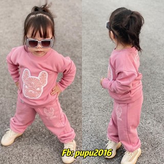 Bộ nỉ da cá kid Life.work. cho bé trai bé gái
