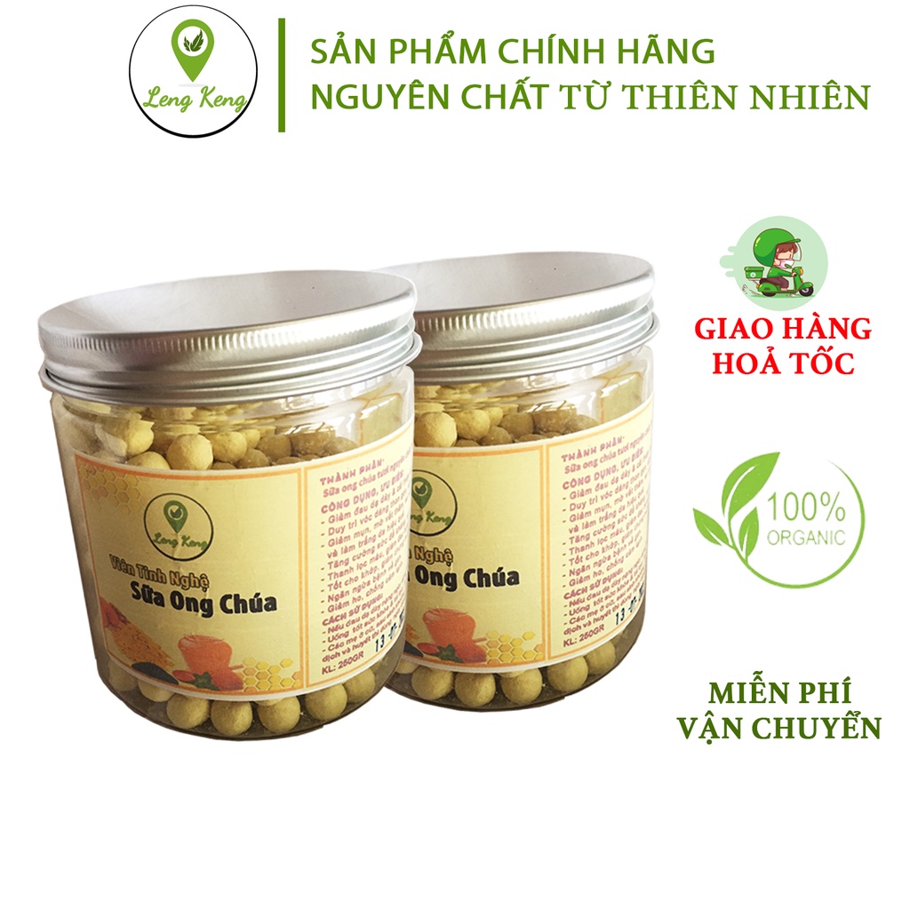Viên Tinh Nghệ Sữa Ong Chúa Lengkengfarm, Loại Đặc Biệt Vtnsoc01