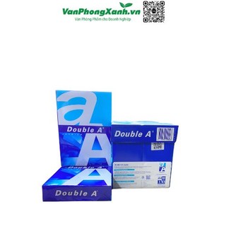 Giấy in A4 Double A ĐL 80 msg (1 ream 500 tờ)