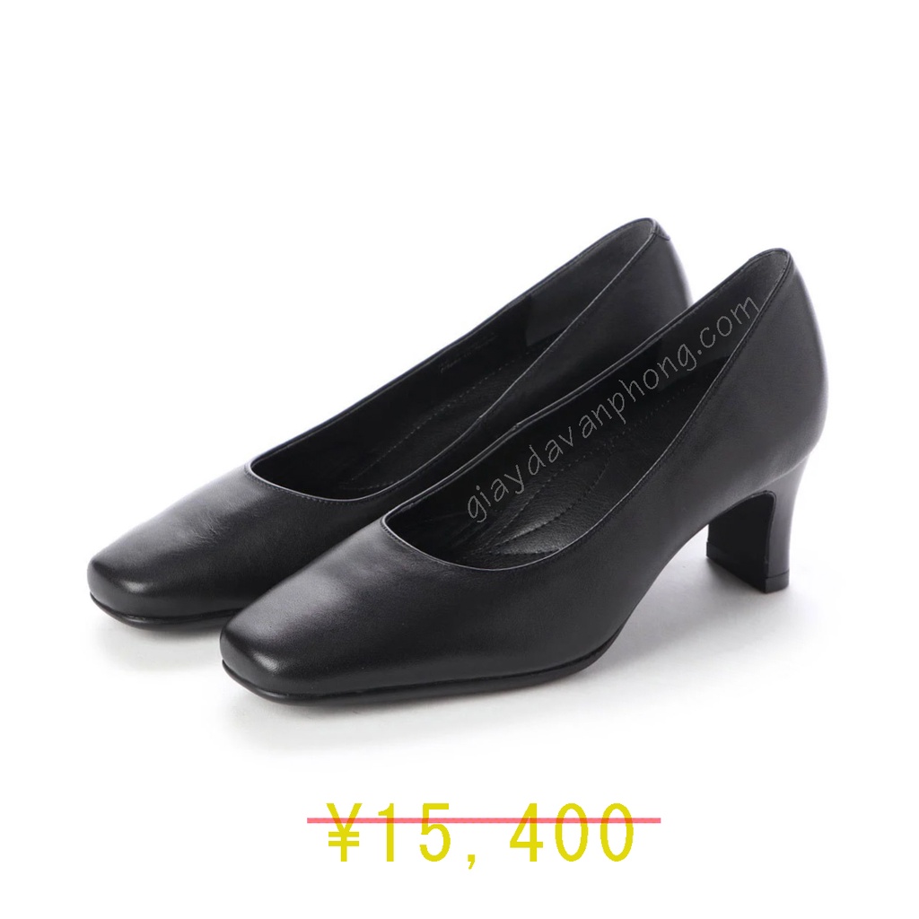 Giày cao gót Nhật da thật siêu êm dòng da thật cao cấp, có size 34