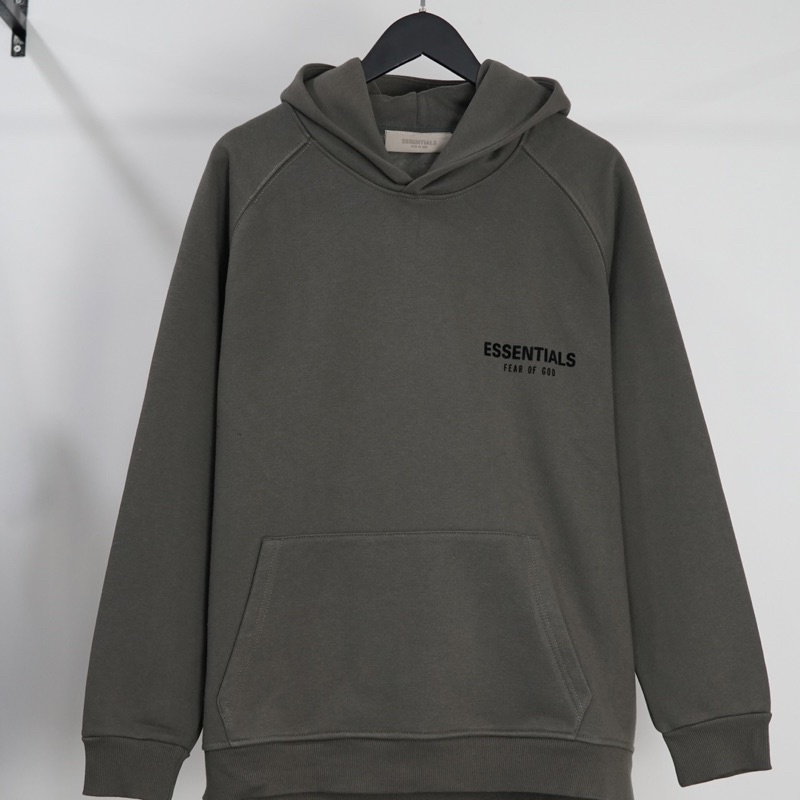 Áo hoodie FOG Essentials ss22 in NHUNG chuẩn siêu cấp Áo khoác FOG ss2022 nam nữ  cao cấp