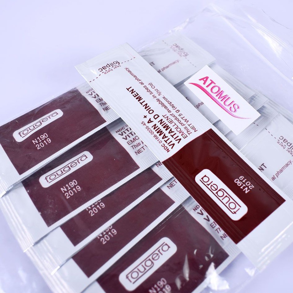 Bộ 50/100 gel bôi phục hồi vết sẹo ANNIES vitamin A &amp; D nghệ thuật chăm sóc cơ thể