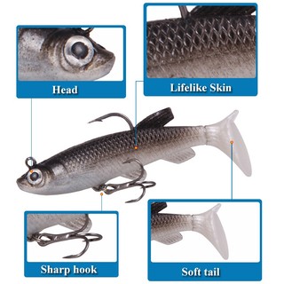 Mồi Giả Câu Cá Mềm 8.5cm / 13g