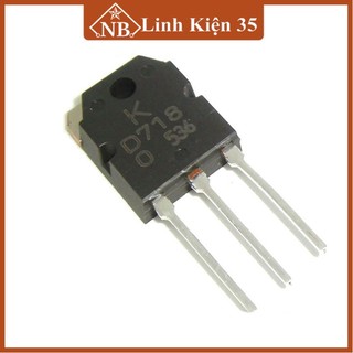 Transistor D718 TO-247 TRANS NPN 8A 120V (1con/4con tùy chọn)
