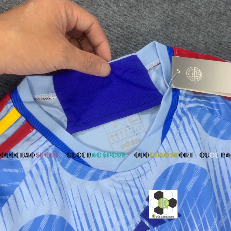 Bộ áo bóng đá DTQG Tây Ban Nha sân khách WC mùa 2022-2023