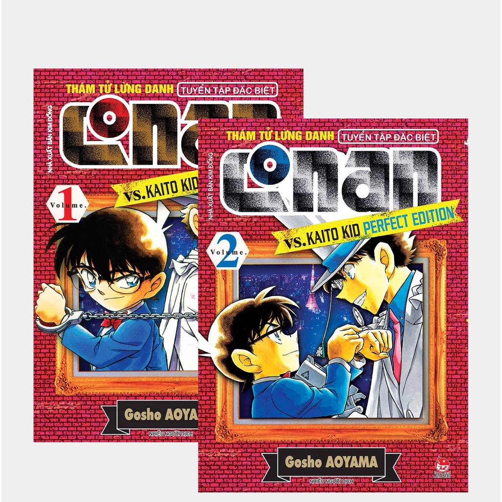 Truyện tranh – Thám tử lừng danh Conan - VS.KAITO KID perfect edition (Bộ 2 tập)