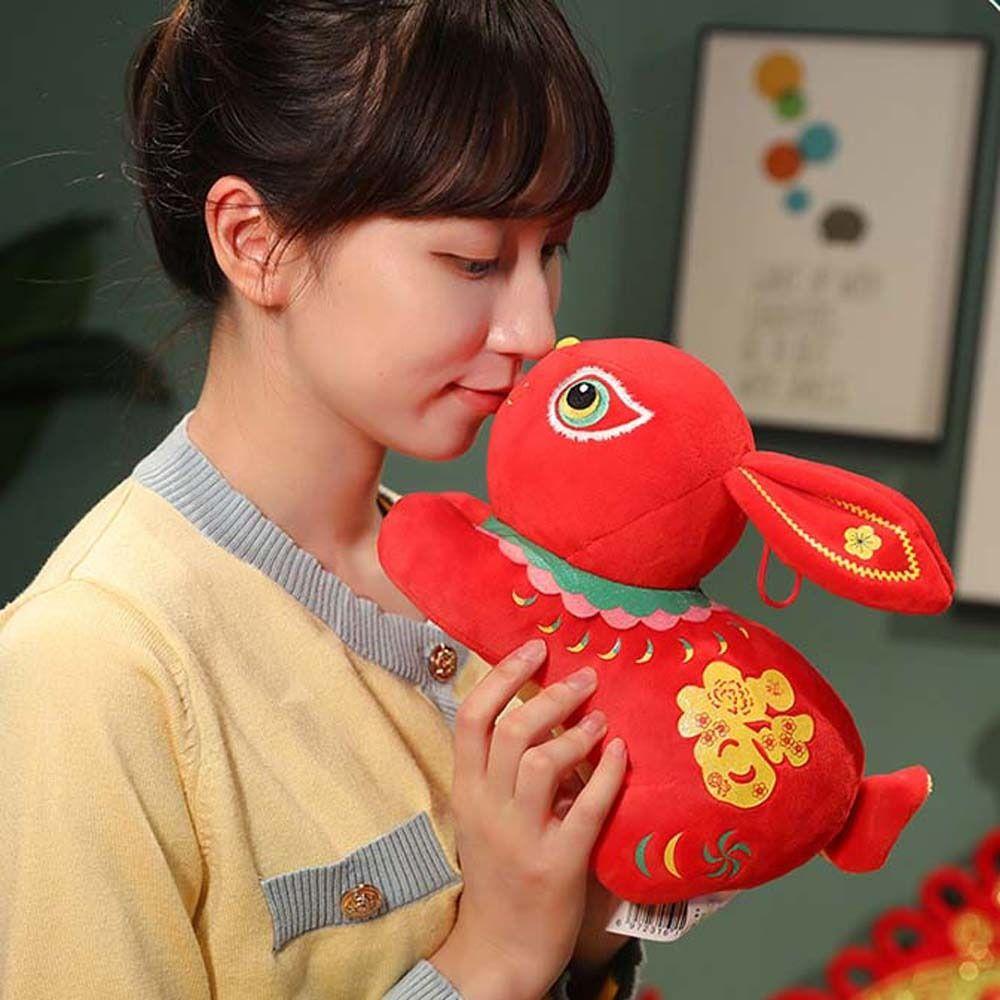 Thỏ Nhồi Bông Cotton Dễ Thương Dùng Làm Quà Tặng