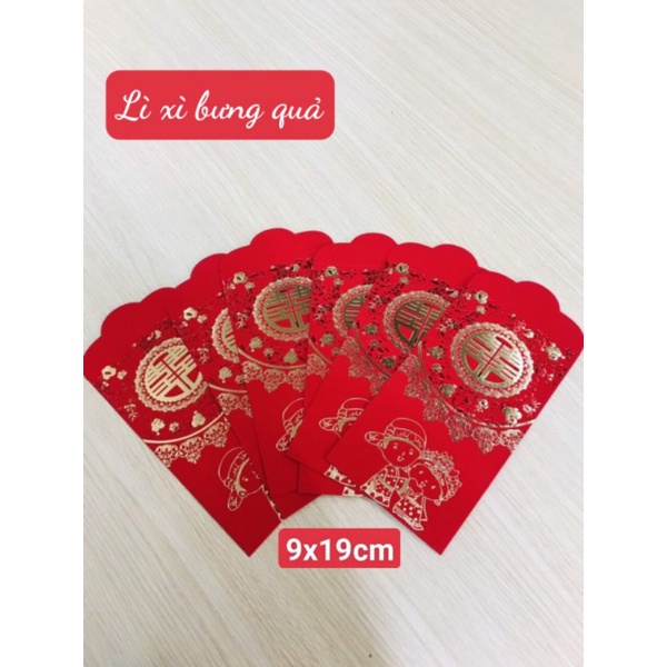 Bao lì xì mừng cưới nạp tài