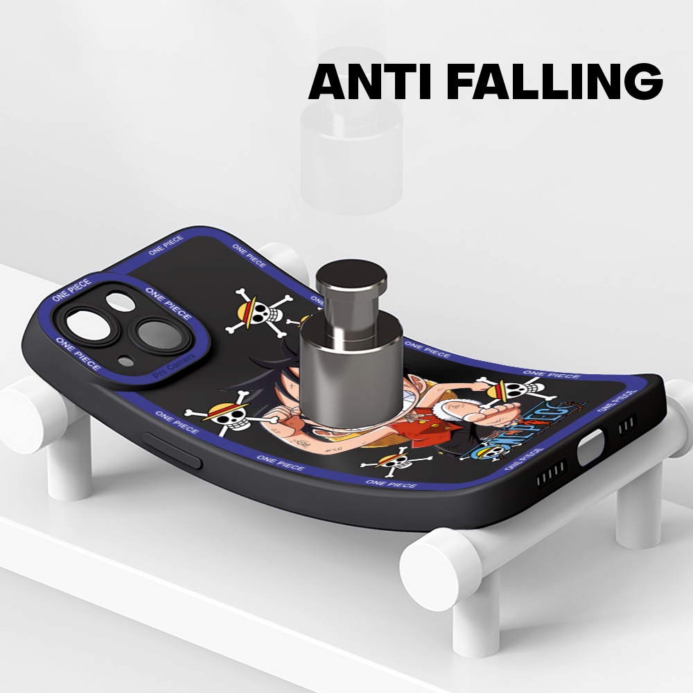 Compatible With Samsung Galaxy A01 A70 A72 A6 A7 A9 A9S Plus 2018 5G Cho Ốp lưng điện thoại In Hình dễ thương TPU Cartoon Anime Straw Hat Kid