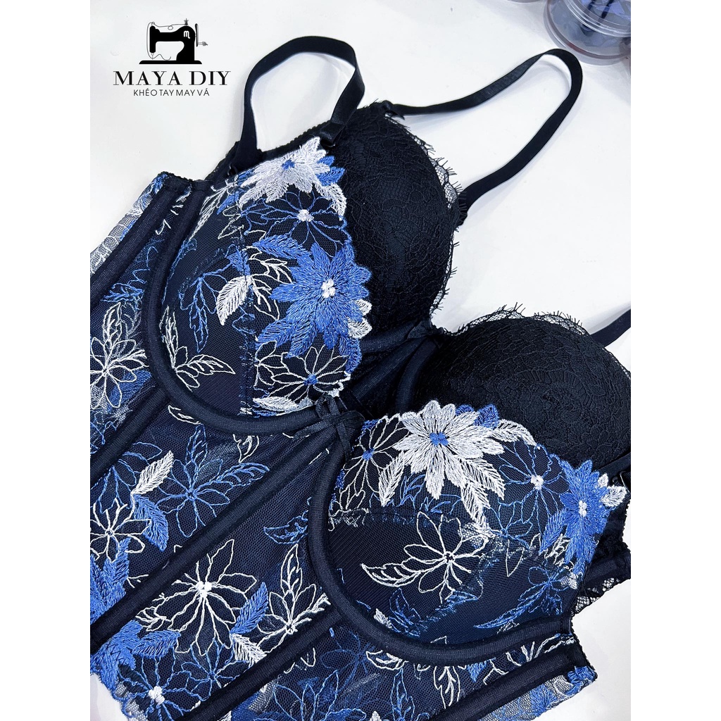 RẬP BRA CORSET MÚT VÁT SƯỜN