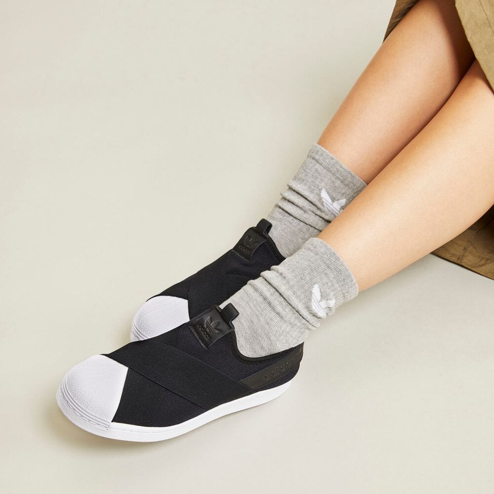 Giày Adidas Superstar Slip On FW7051 Đen