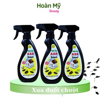 Combo3 - Xịt xua đuổi chuột ASA Rat Repell 350mlx3 chai - tinh dầu xua đuổi chuột ASA