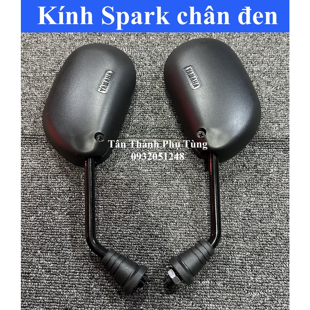 Kính chiếu hậu Spark Chân sơn đen