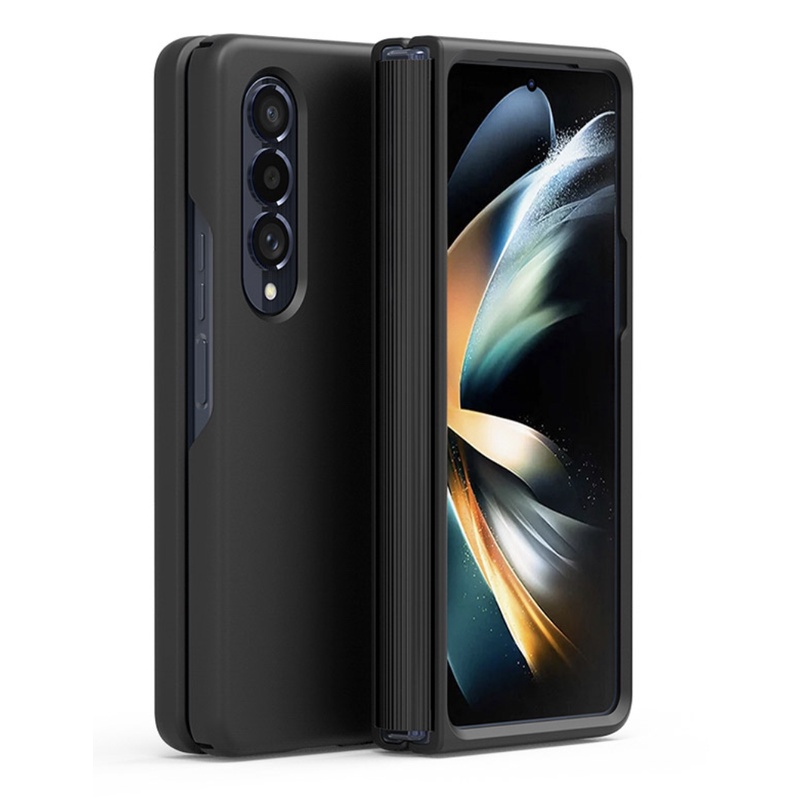 Ốp Điện Thoại tpu + pc Màu Xanh Lá Cho Galaxy Z Fold 4 Aero