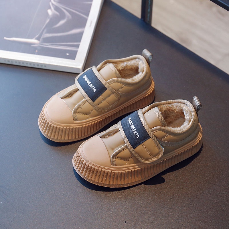 Oeteo Giày Thể Thao Khóa Dán Thời Trang Cho Bé