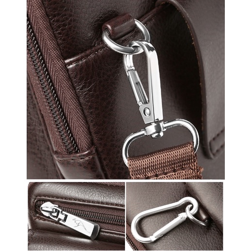 Túi Đeo Hông Thắt Lưng Nam Cao Cấp Thời Trang Hàn Quốc Da Pu Mềm Đẹp Chống Nước Đựng Điện Thoại Đeo Chéo Tiện Lợi