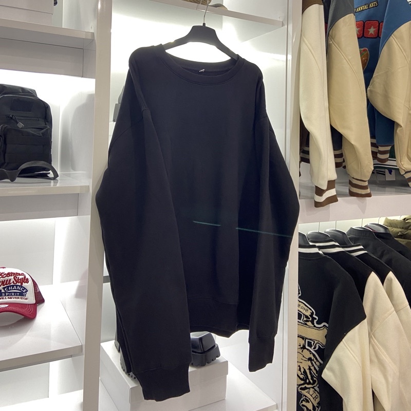 Áo sweater basic chất nỉ bông dáng rộng Brokeboiz