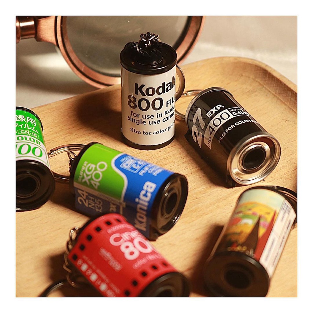 Móc khóa lõi film handmade