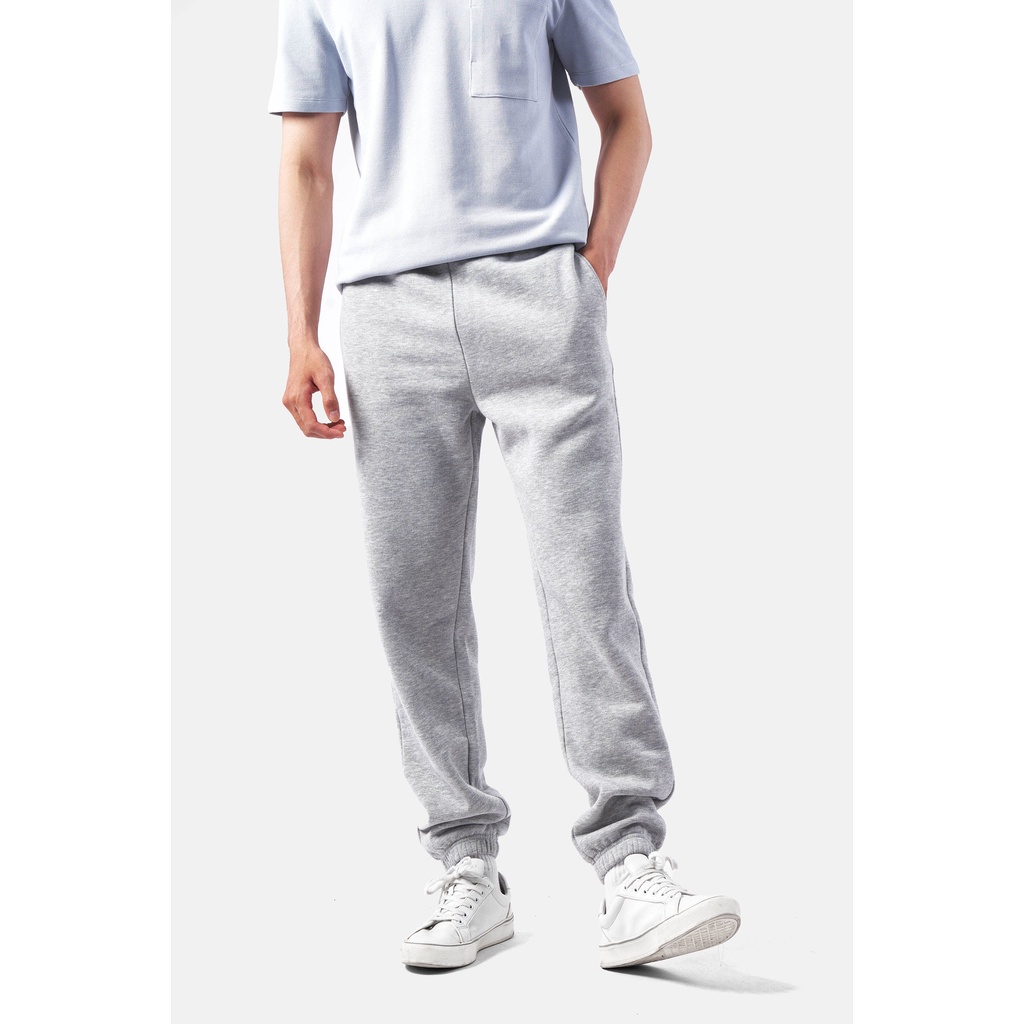 Quần Nỉ Jogger Unisex Ống Suông Form Loose - Routine 10F22PJOU002