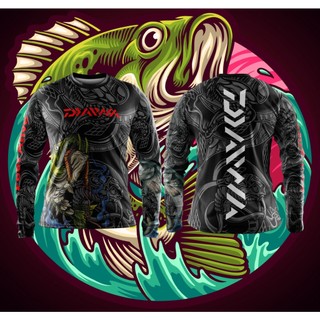 Angler Malaysia Daiwa For Life Sublimatin Tshirt, Baju Peminat Memancing