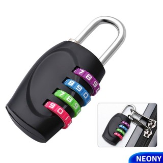 Ổ khóa số 4 chữ số chống trộm đa năng màu sắc