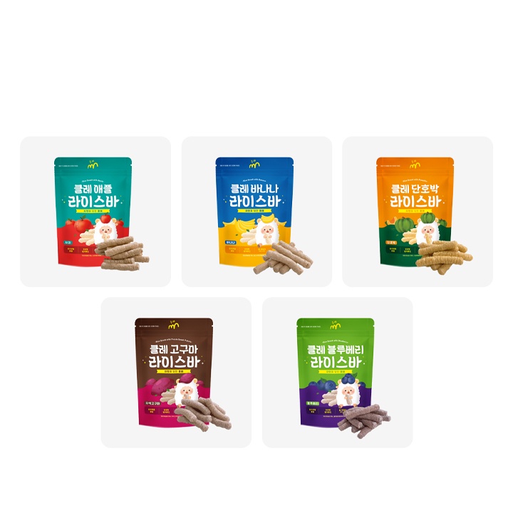 Bánh Gạo Lứt Ăn Dặm The Cle Hàn Quốc Gói 30g