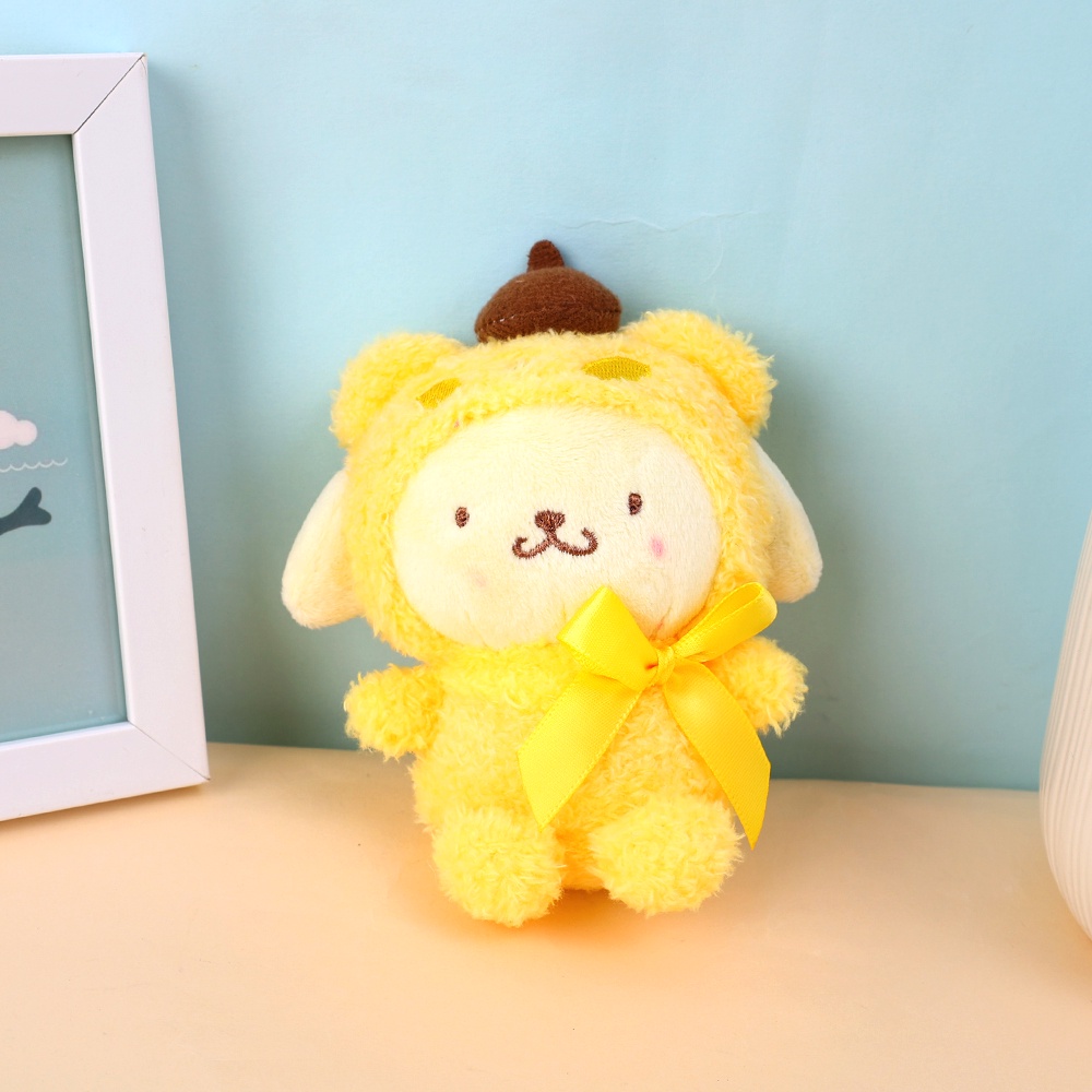 Móc Chìa Khóa Hình Mèo Nhồi Bông Dễ Thương Trang Trí Xe Hơi