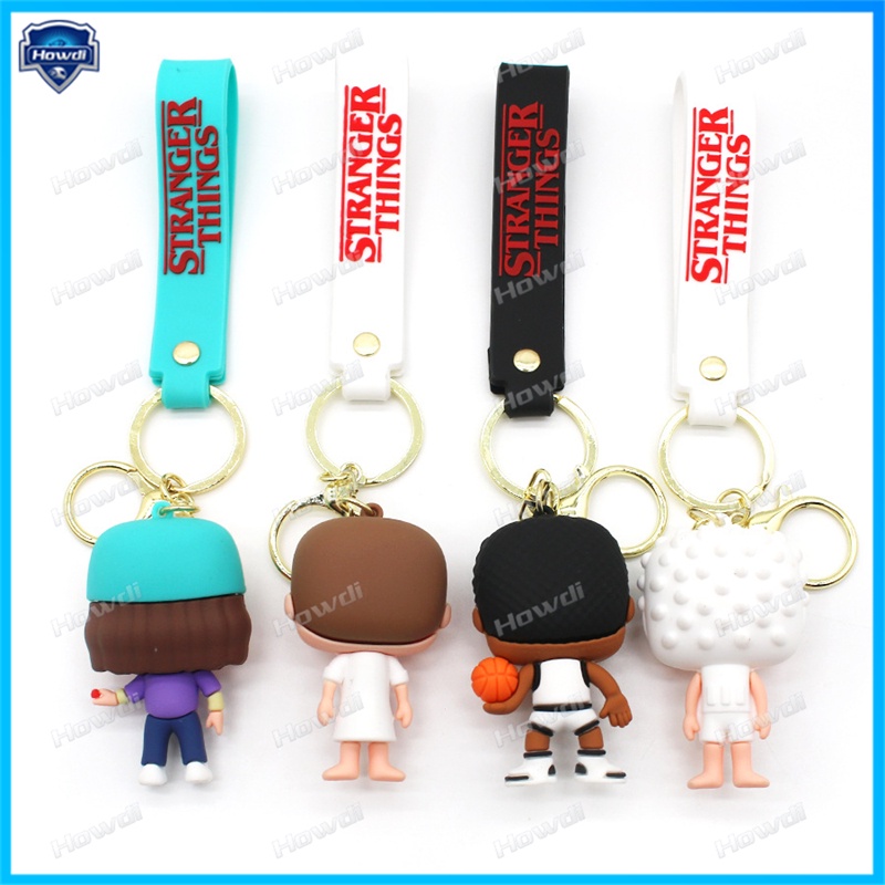 Móc Khóa Hình Nhân Vật Phim Stranger Things Disney Sáng Tạo