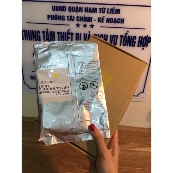 Bột từ máy photo Xerox WC - C7525 | 7530 | 7535 | 7545 | 7556 | 7830 | 7835 | 7845 | 7855 - 250g - Nhập khẩu mới