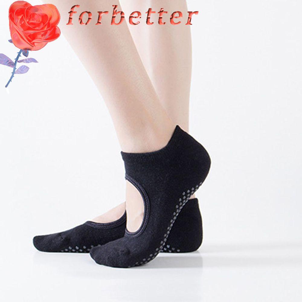 Vớ cotton chống trượt kháng khuẩn nhiều màu sắc thời trang dùng tập yoga/ pilates dành cho nữ