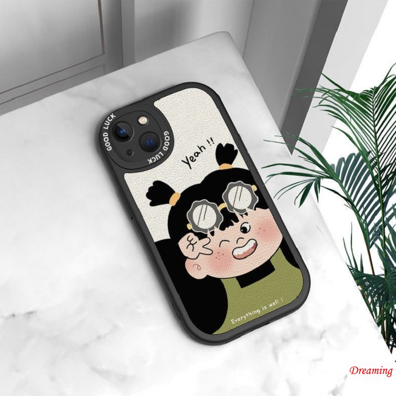 Ốp Lưng Điện Thoại cho Redmi Note 11 11S 10 10S 9S 9 8 7 10C 10A 9C 9A 9T X3 NFC GT M3 Pro 5G 4G Oval Big Eye Soft Phone Case Motif Dễ thương Cử chỉ Peace
