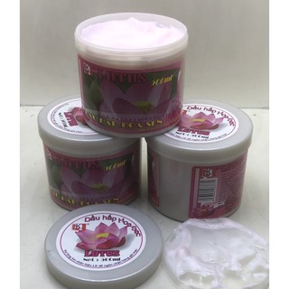 Hấp dầu kem xả ủ tóc hoa sen LK 500ml 1000ml 💞 (hũ xám tem hồng) 🍓FREESHIP 🍓phục hồi giữ màu siêu thơm óng ả.