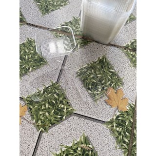Set 100 khay đựng bánh dứa 30g , Khay trong