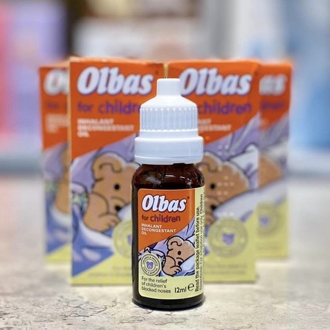Tinh dầu Olbas Oil for children Relief làm thông mũi cho bé