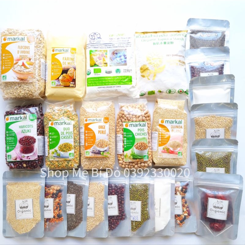 Đậu Hạt Hữu Cơ Cho Bé Ăn Dặm Cao Cấp Shop Mẹ Bí Đỏ TP10