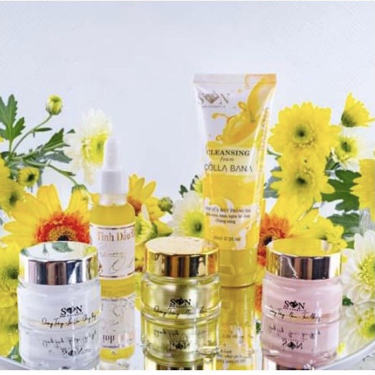 Kem Face SON Tóc Tiên - Combo Tam Sắc SON - Face Dưỡng Trắng - Ngừa Mụn - Thâm - Nám - Tàn nhang - Lão Hóa
