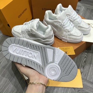 GIÀY L’V WHITE GRAY LAI AU SC [ Full Box + Free Ship ]