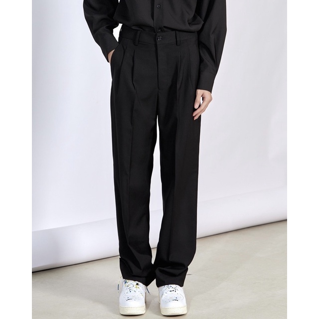 Quần Âu Nam MARU WIDE PANTS Form Ống Suông Rộng Có 6 Màu.