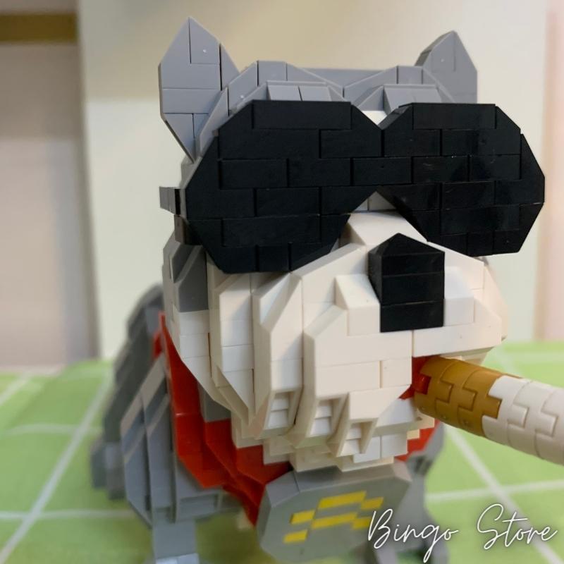 MÔ HÌNH LẮP RÁP CHÓ PUG 998 CHI TIẾT  CỰC HẤP DẪN VÀ DỄ THƯƠNG