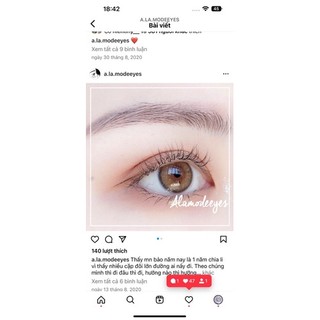 Lens k vân viền mảnh (2 màu)(có cận)