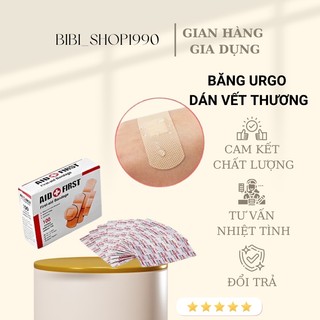 Hộp 100 băng gâu cá nhân các kích thước - Băng dán vết thương nhỏ