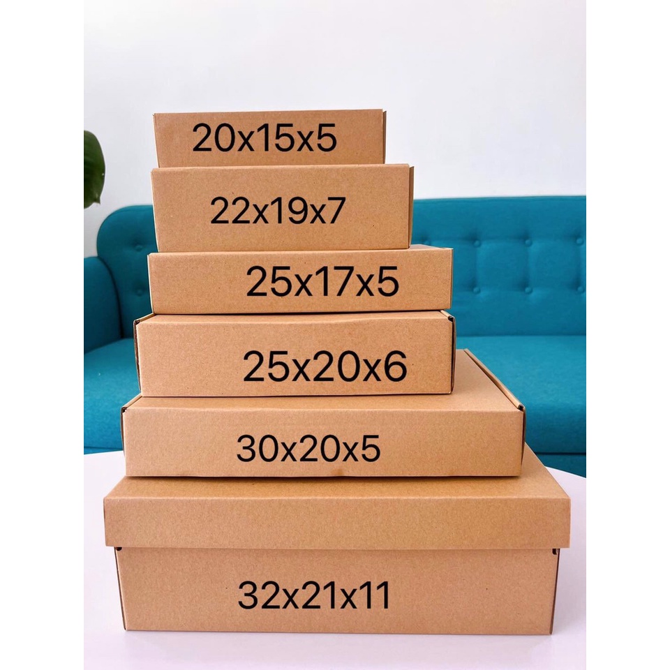 1 Hộp Carton Nắp Gài