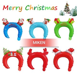 Bóng Noel băng đô trang trí giáng sinh , phụ kiện bóng sinh nhật