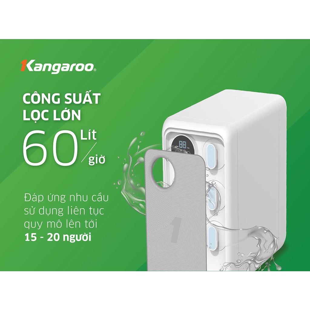 Máy lọc nước Kangaroo Hydrogen KG400HU DEMEN