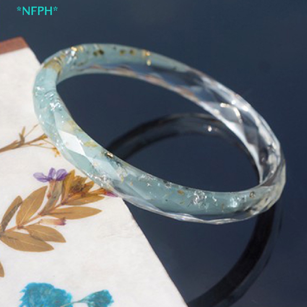 Khuôn Silicon Trong Suốt Làm Vòng Đeo Tay Bằng Resin Mới